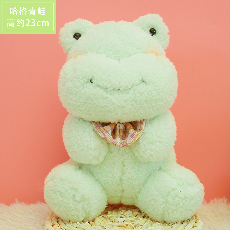 Kawaii Animals Plushie Toy Soft Stuffed Bunny Frog Plush Pillow Doll Sleeping Cushion Girls Birthday Gift Cute Toys For Kids alx