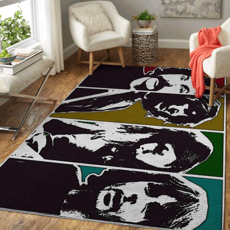 Pink Floyd Band Wall Art Area Rug