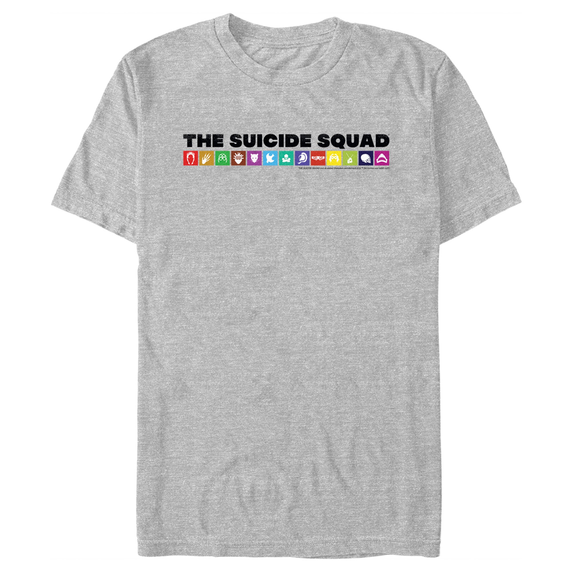 The Suicide Squad Men’S Icons Logo  T-Shirt