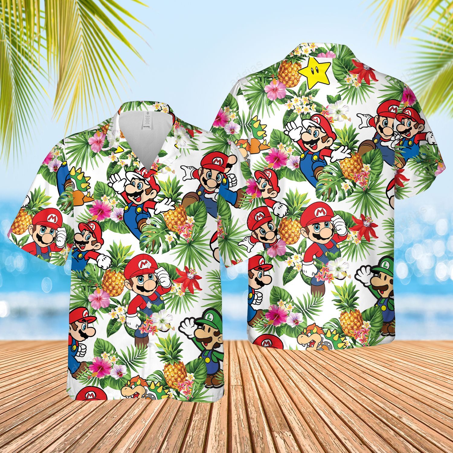 Smg Summer Beach Aloha Hawaii Outfit Ha66770