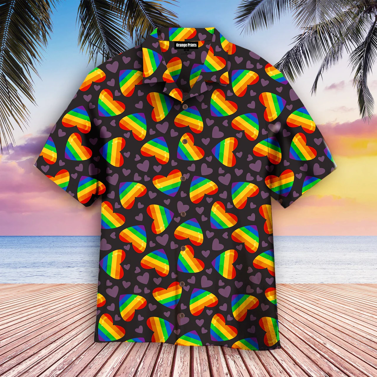 Rainbow Heart Lgbt Hawaii Amazing Hawaii Hawaii Gift For Gaymer Ha39583