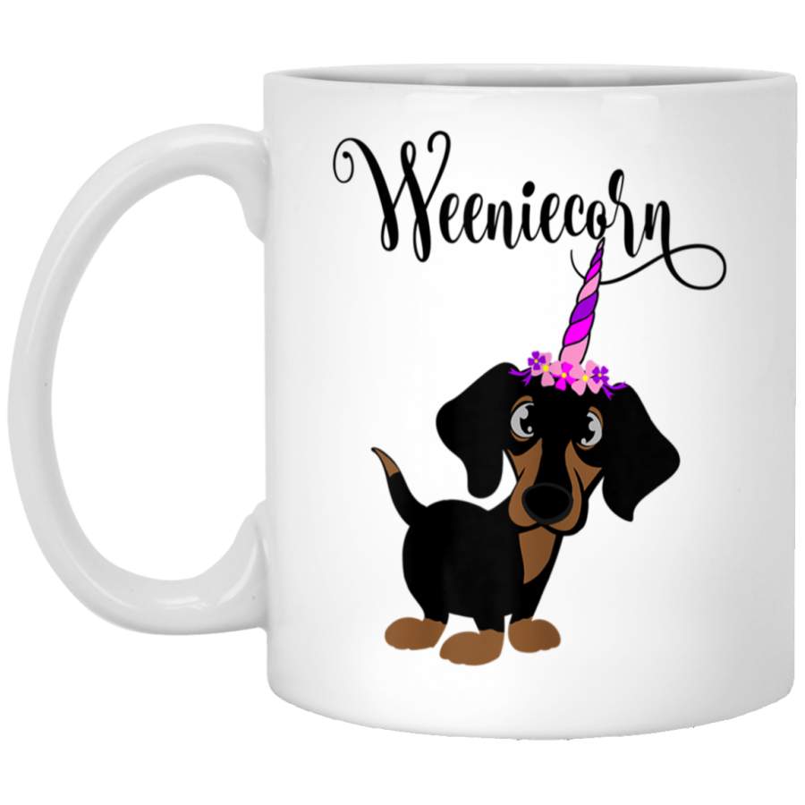 Unicorn Dog Mug Dachshund Wiener Puppy