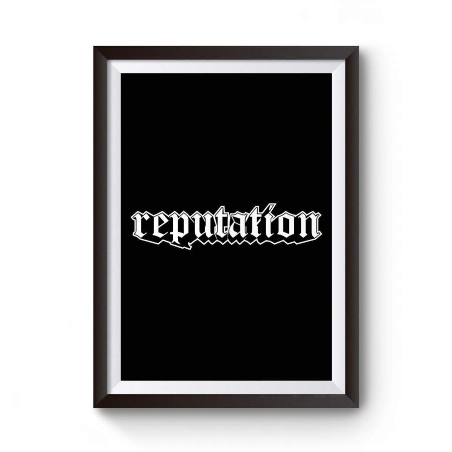 Taylor Swift Reputation Fan Gift Birthday Goth Poster