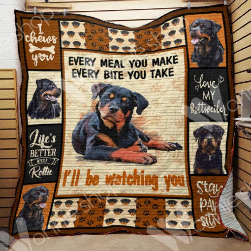 Rottweiler Dog Blanket NOV2101 69O49