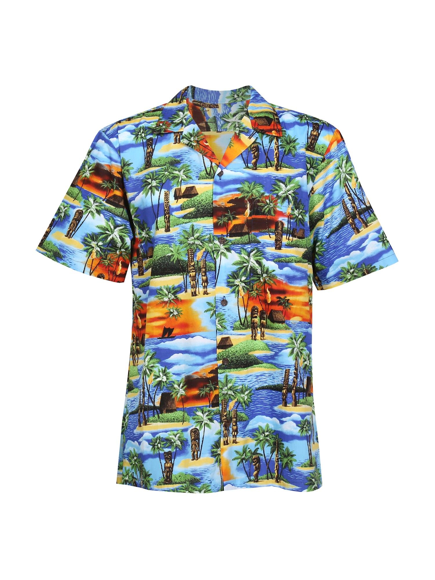 Sunset Blue High Quality Hawaii Shirt Ha32669