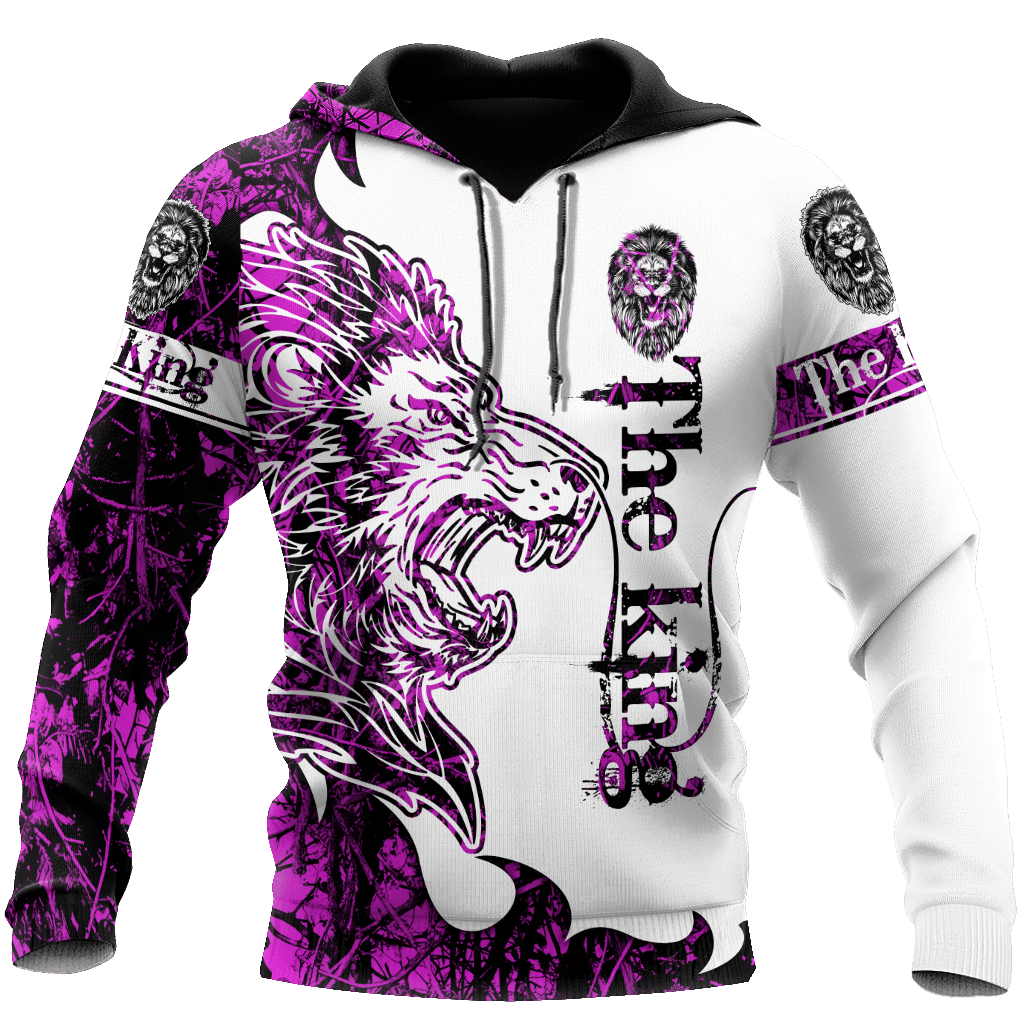 The Purple Lion Hoodie For Men And Women