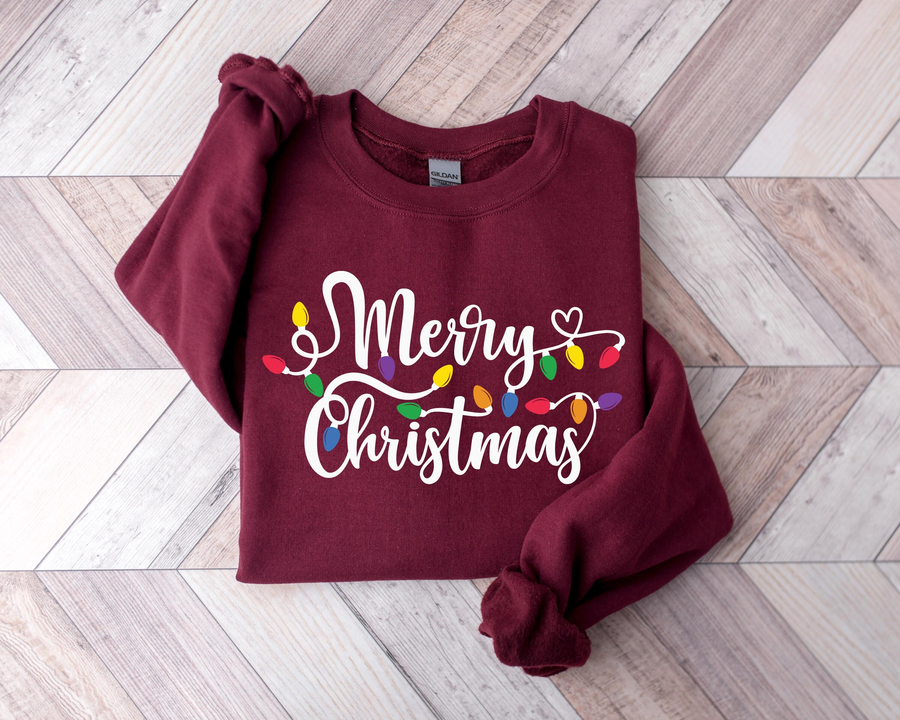 Christmas Sweatshirt, Merry Christmas Sweatshirt, Family Christmas 2023 Shirt, Matching Christmas Santa Shirts,Christmas Sweatshirts