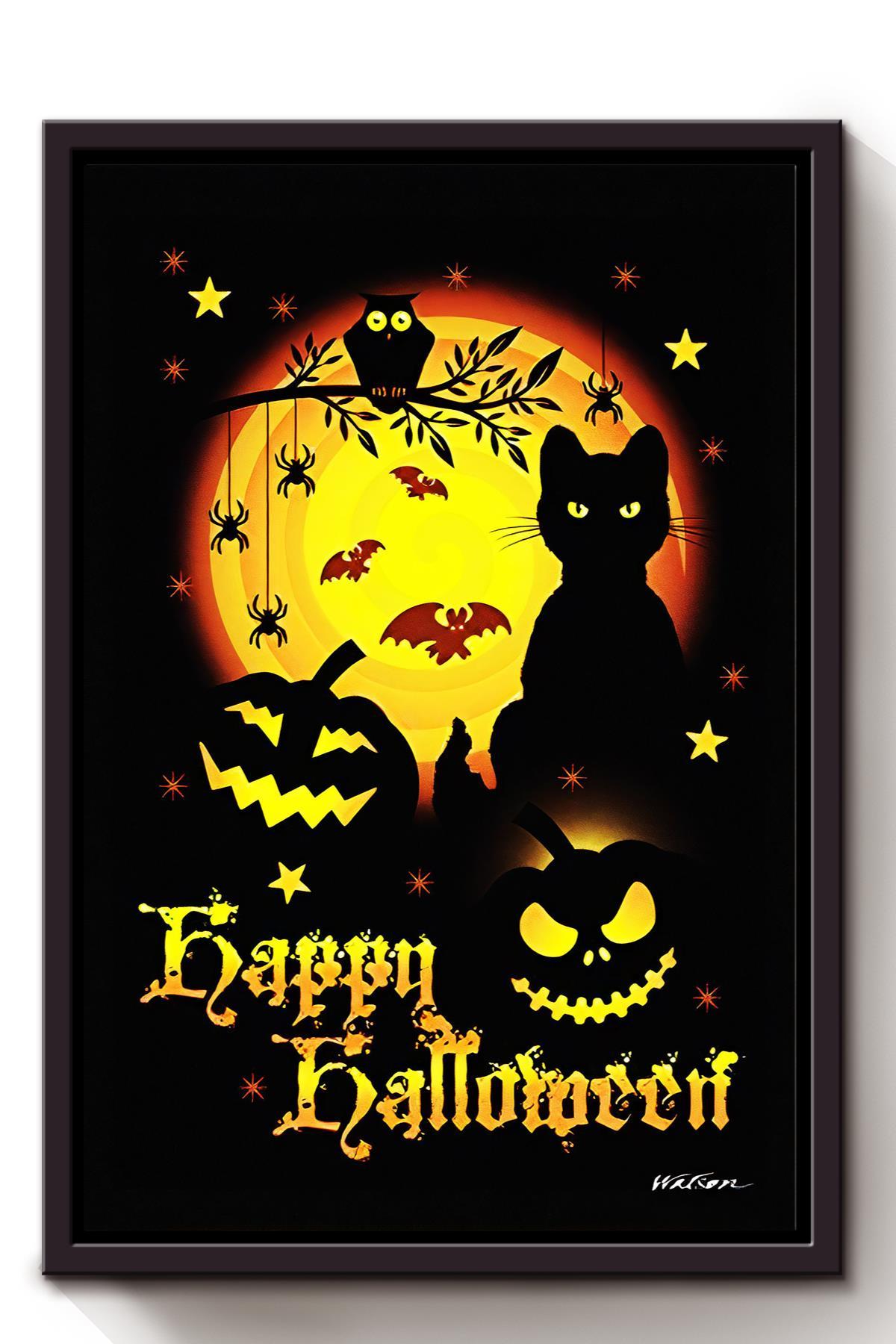 Happy Halloween Canvas And Poster, Canvas Prints, My Poster Wall, Canvas Wall Art, Wall Decor Visual Art 1