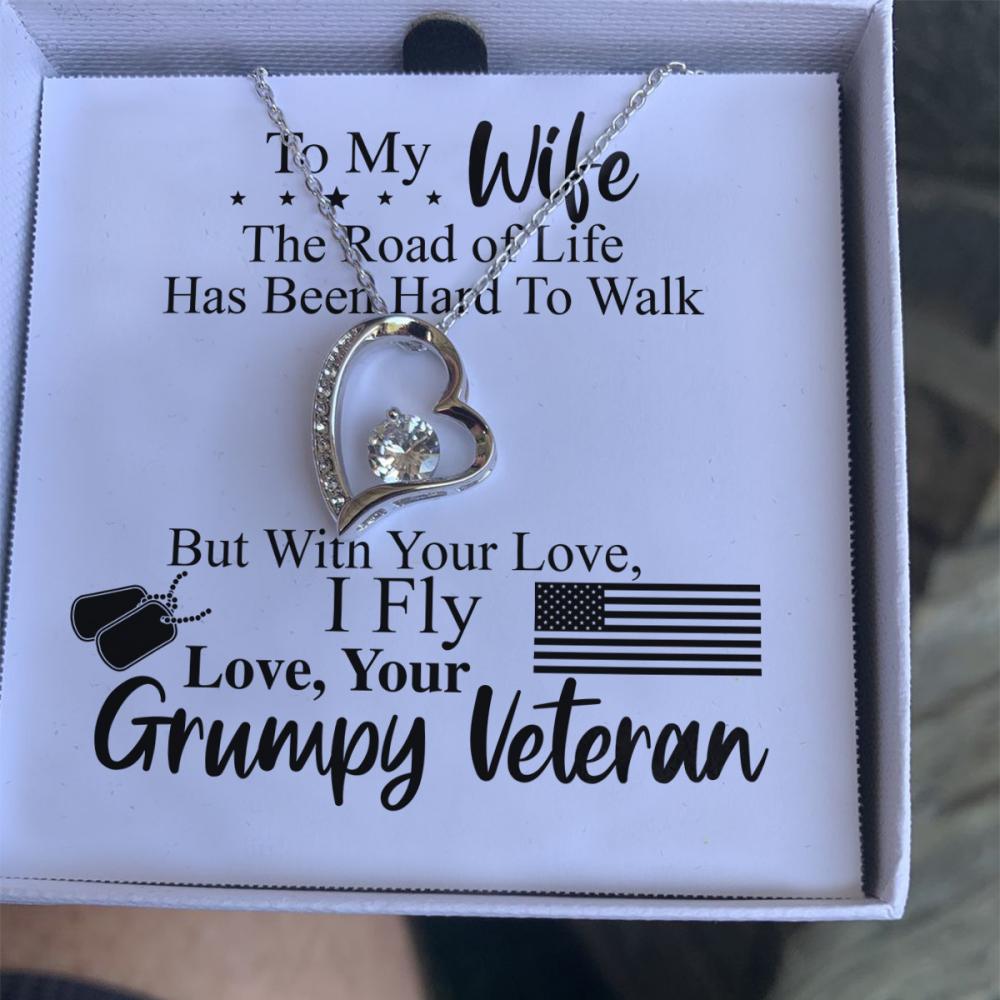 Veteran’S Wife- Forever Love Necklace