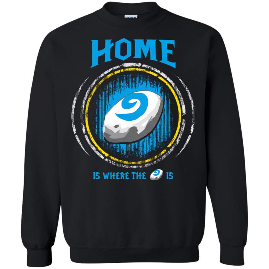 AGR World Of Warcraft Home Is Where The Hearthstone Is Sweatshirt