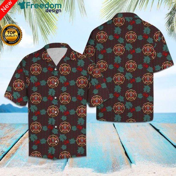 Firefighter Leaves Hawaii Shirt Unisex Ha18010