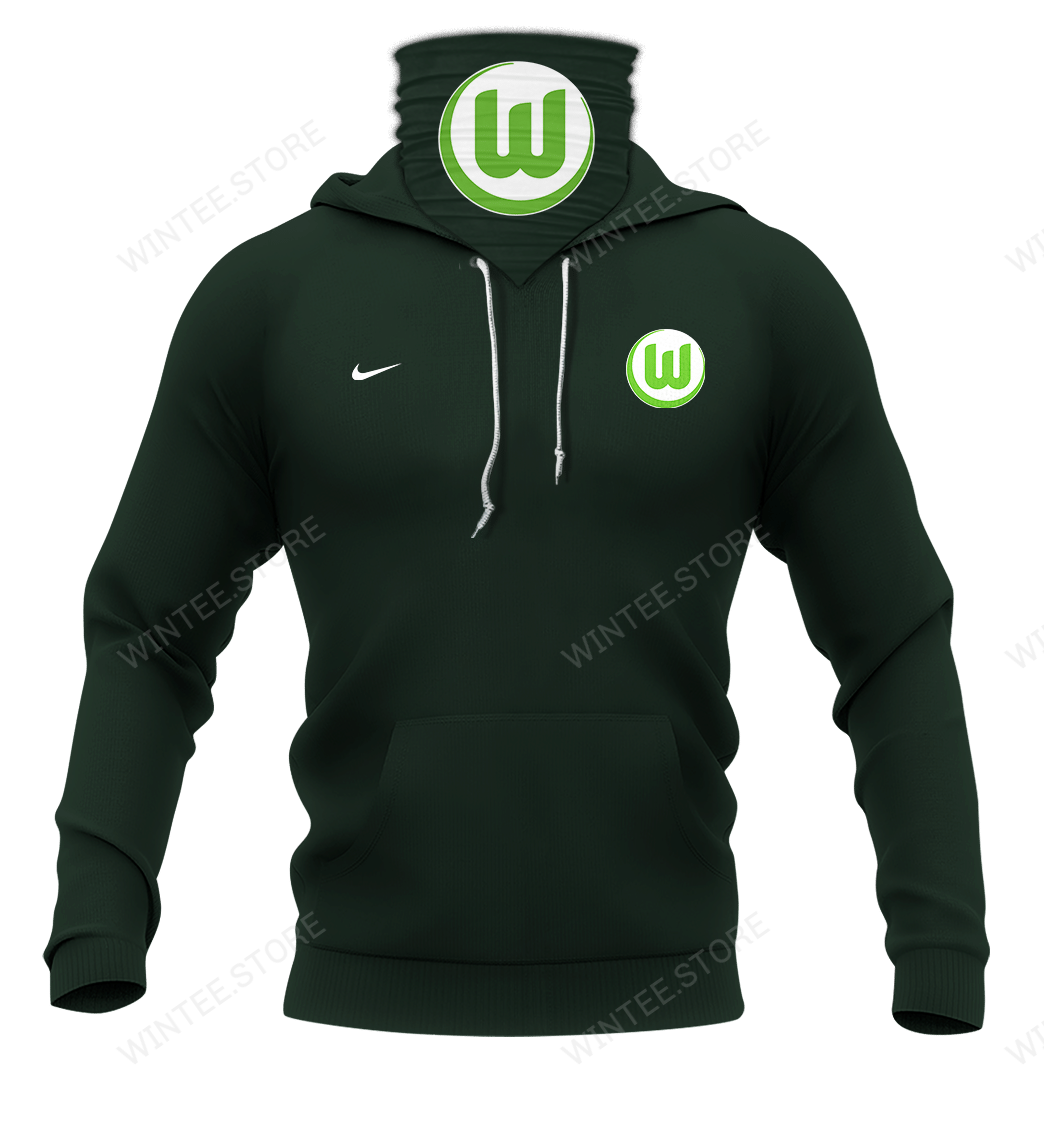 06VFLWolfsburg001 |HoodieMask| CUSTOMIZE YOUR NAME & NUMBER