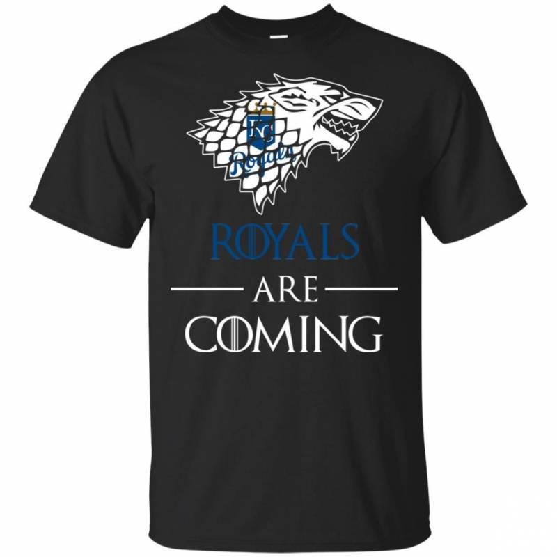 Kansas City Royals stark house are coming funny Game of Thrones shirt t shirt