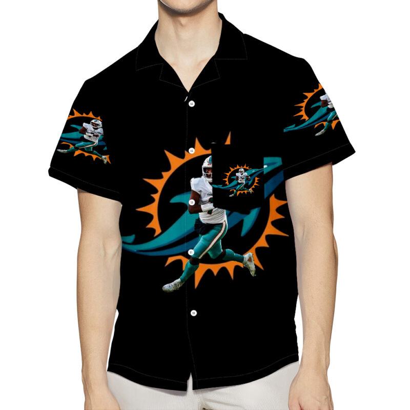 Miami Dolphins Tua Tagovailoa4 3D All Over Print Summer Beach Hawaiian Shirt With Pocket