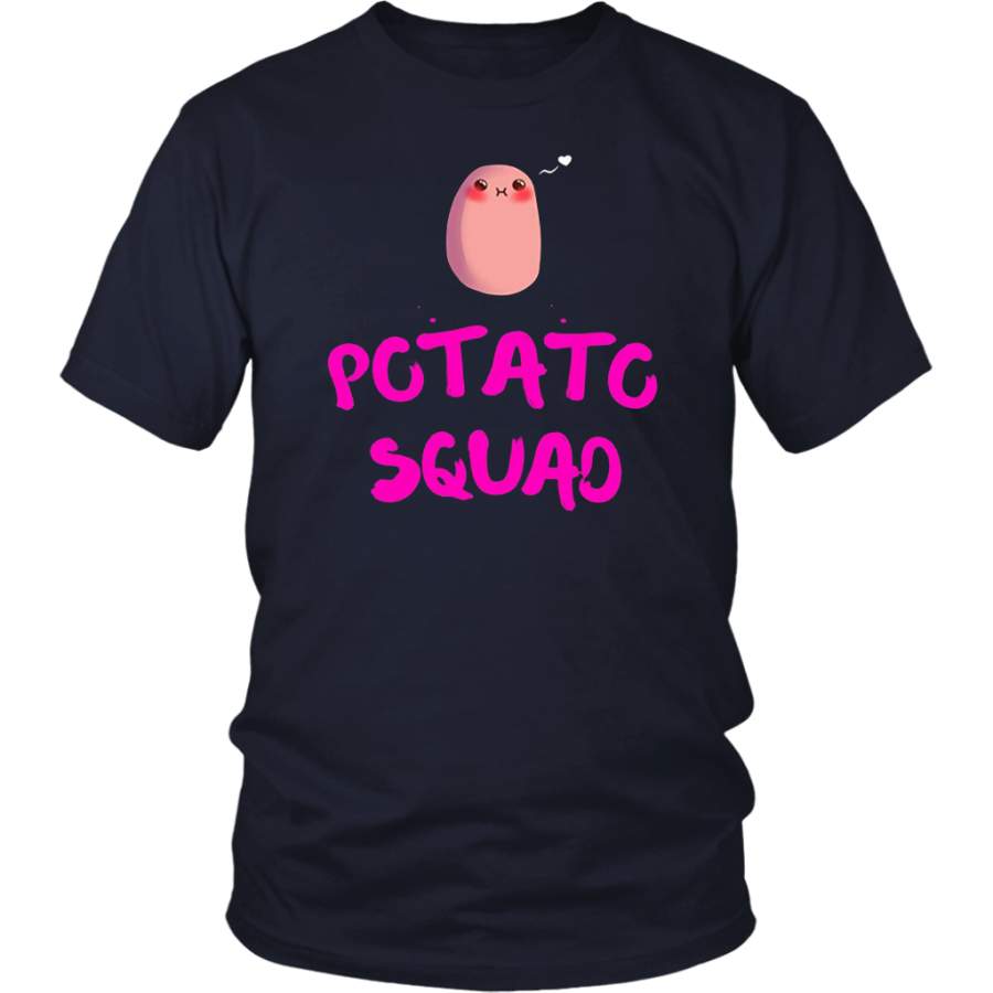 Potato Squad Funny Potatoes Friendship Gift Cute T Shirt