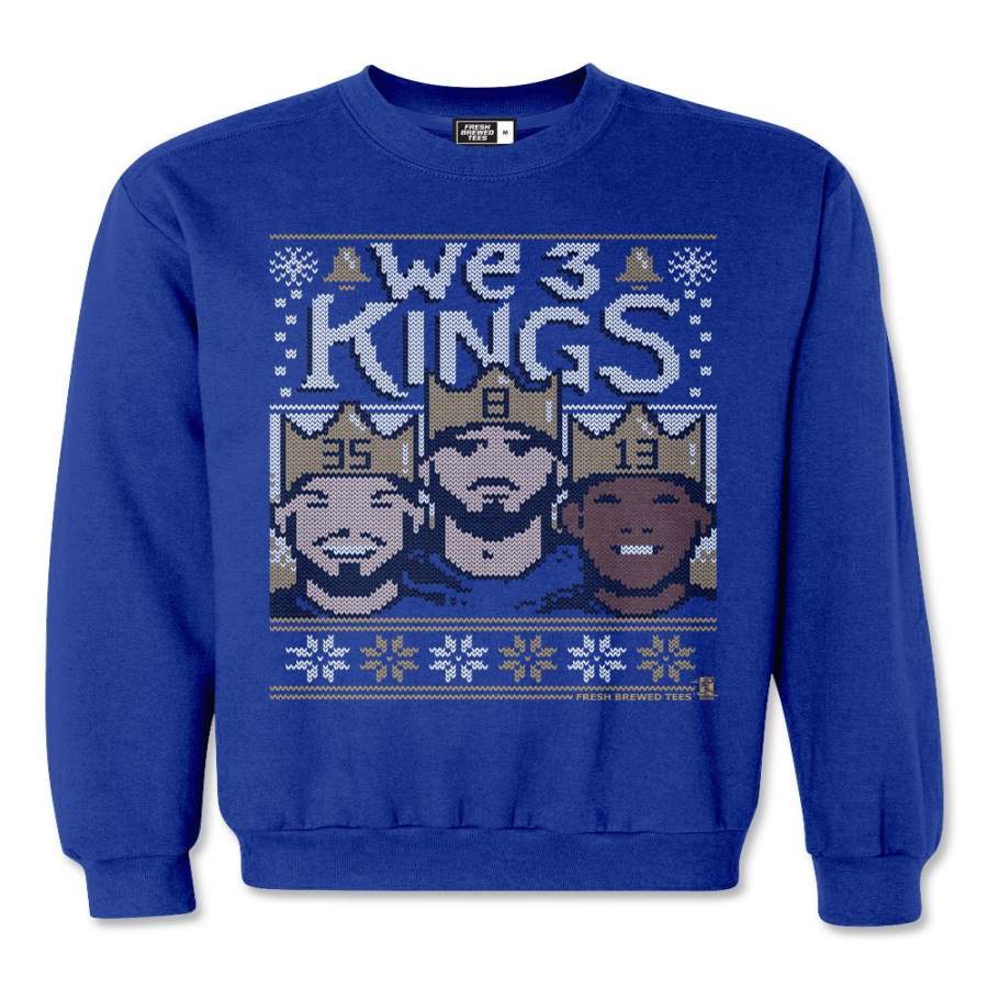 Kansas City We 3 Kings Ugly Sweat Shirt Freshbrewedtees