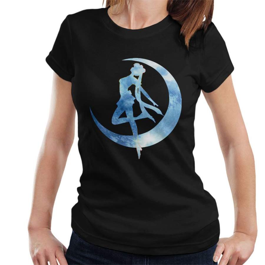 Sailor Moon Moon Outline Women’s T-Shirt