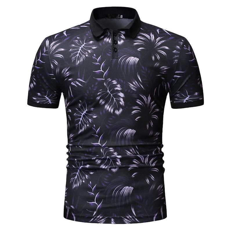 Find Mens Hawaii Oversize Casual Polo Shirt Ha6717