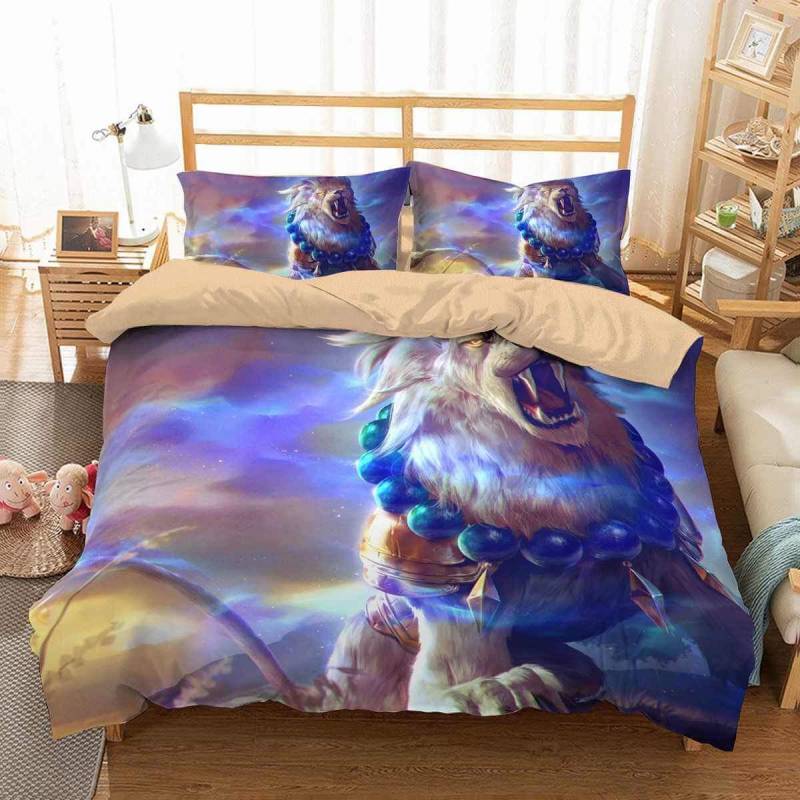 3D Customize Colorful Lion Bedding Set Duvet Cover Set Bedroom Set Bedlinen