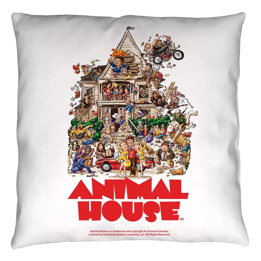 Animal House – Poster Throw Pillow