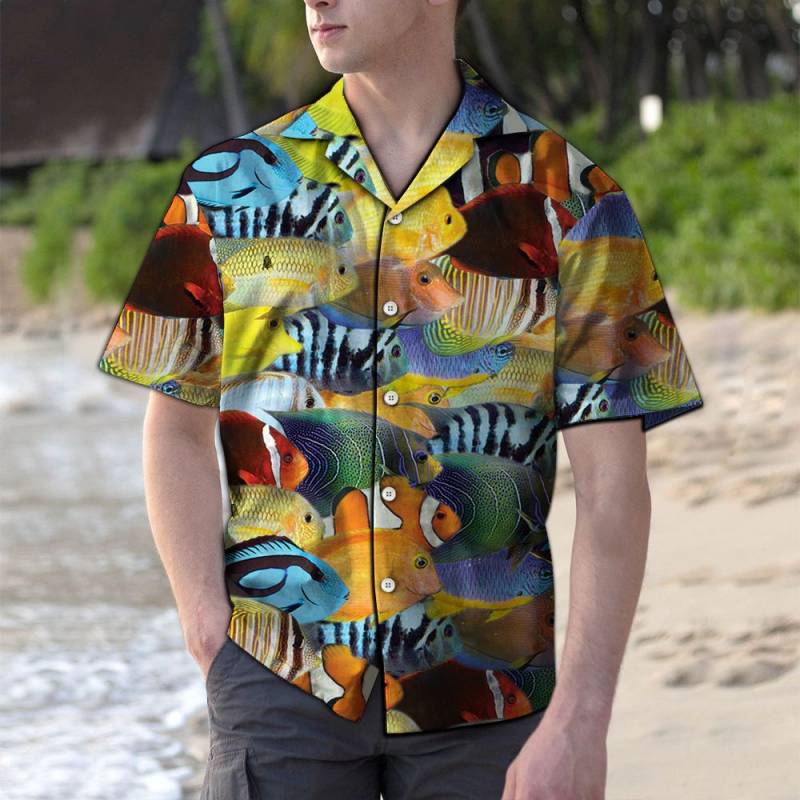 Tropical Fish Sealife G5811- Hawaiian Shirt