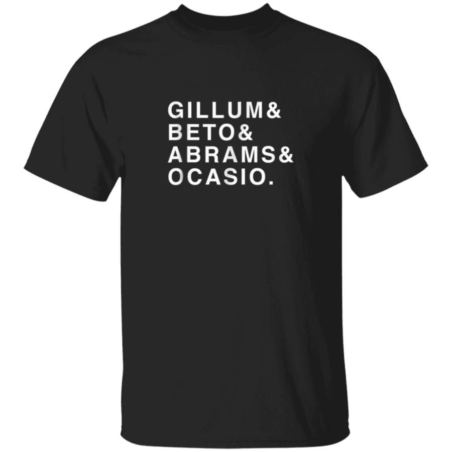 Andrew Gillum Beto Stacey Abrams OcasioCortez TShirt