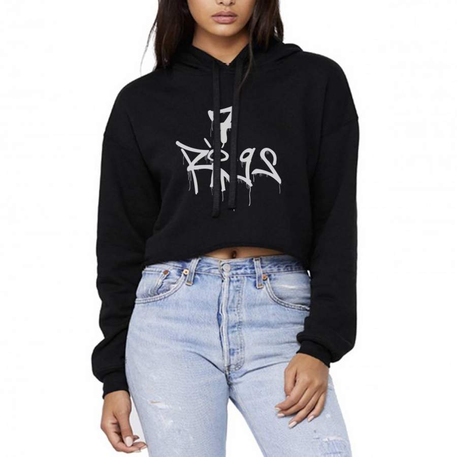 7 Rings Cropped Hoodie