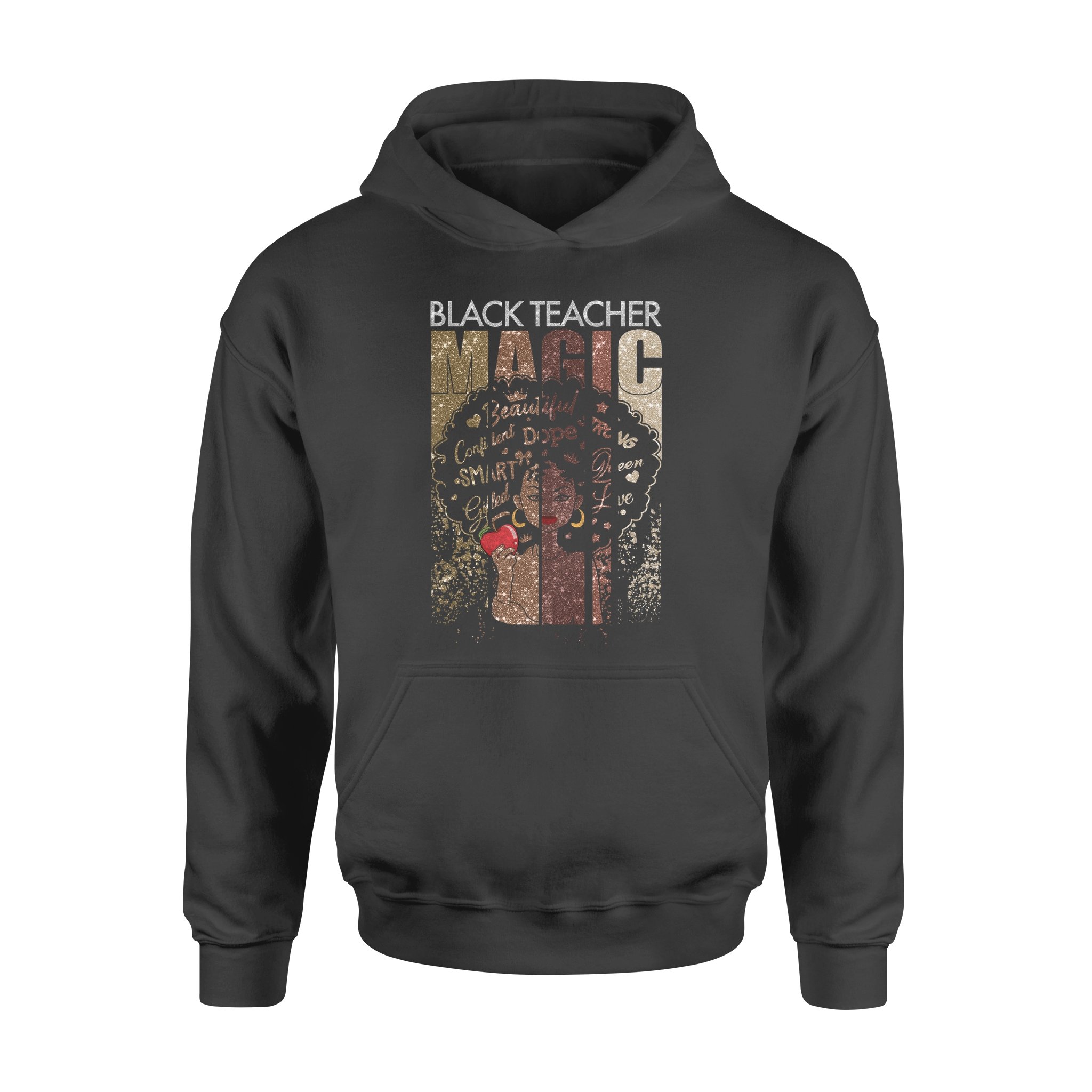 Teacher, Black Lives Matter Black Teacher Magic – Standard Hoodie