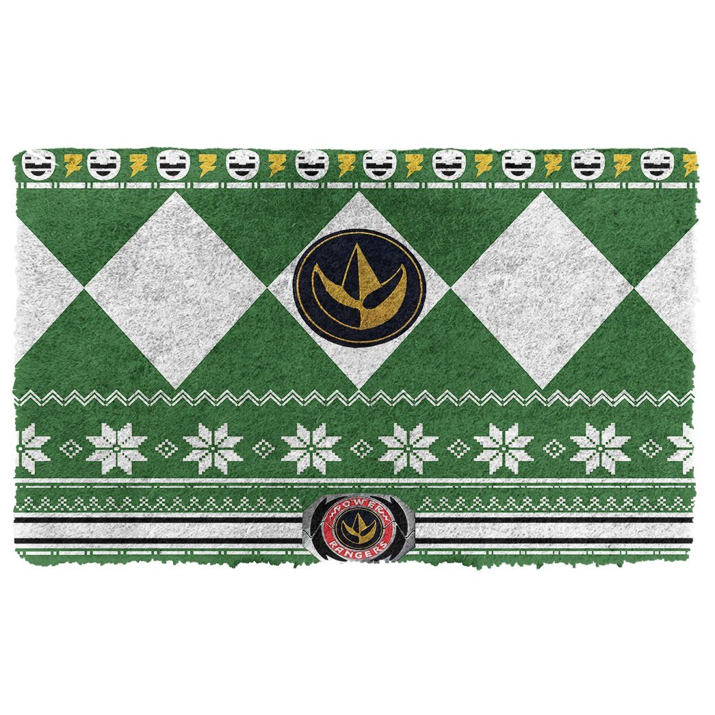 Gearhumans  Gearhuman 3D MIGHTY MORPHIN Power Ranger Ugly Green Doormat