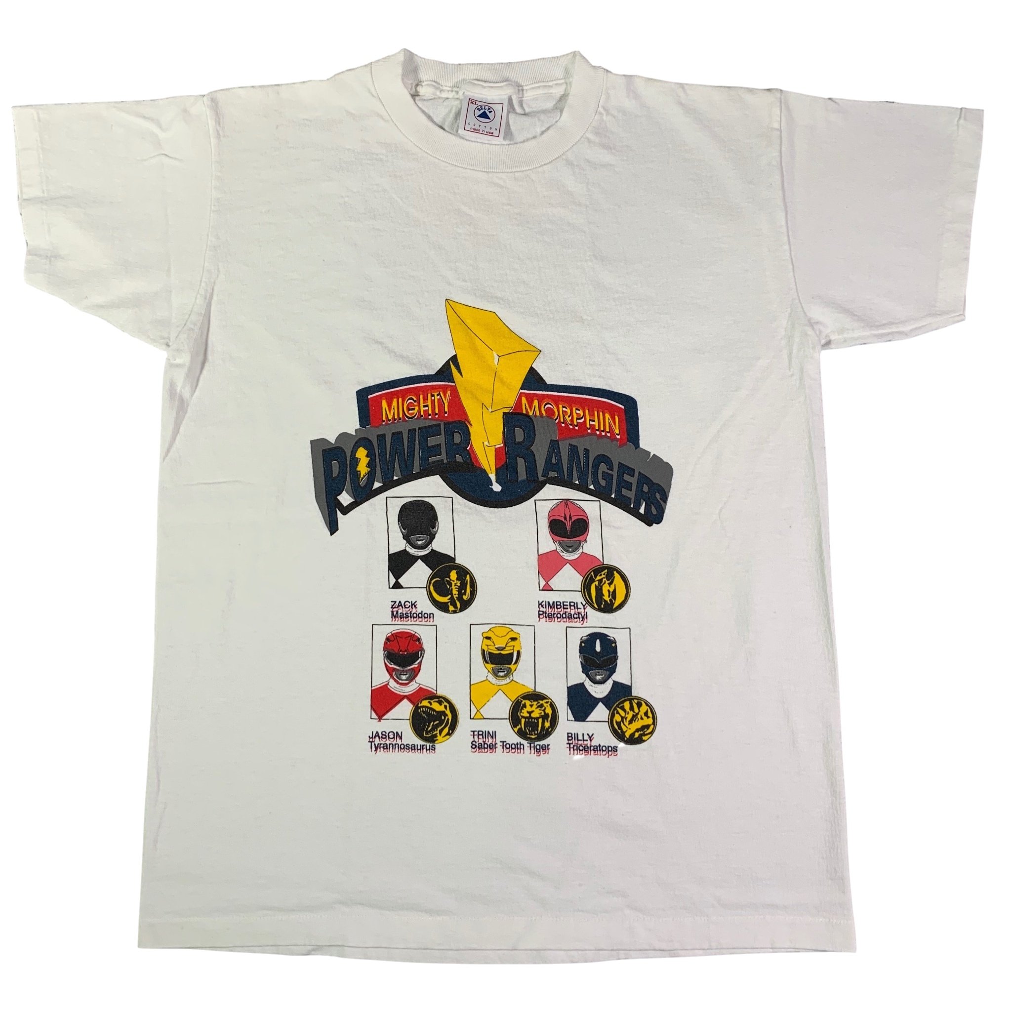 Vintage Mighty Morphin “Power Rangers” T-Shirt