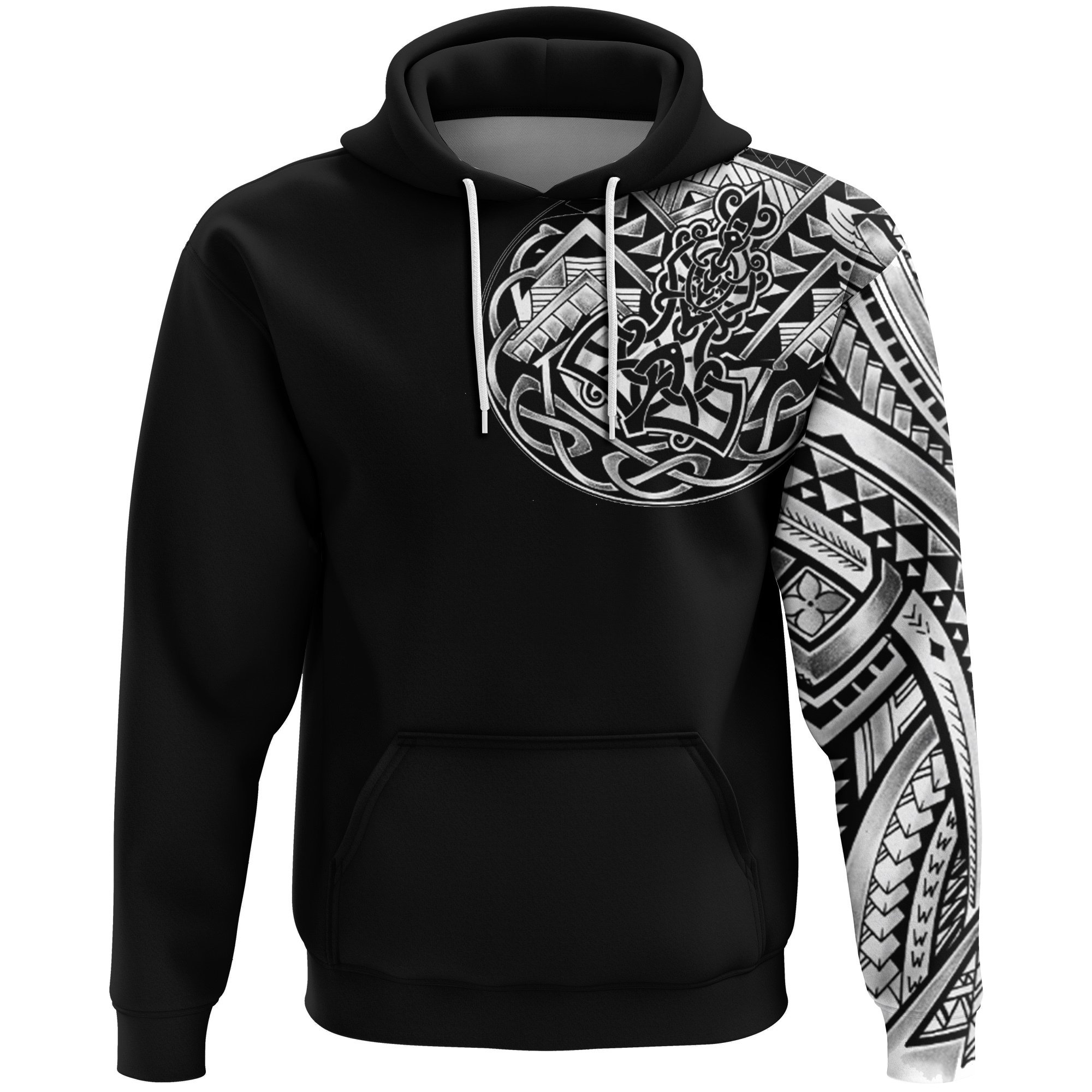 [Custom Personalised] Polynesian Hoodie A7