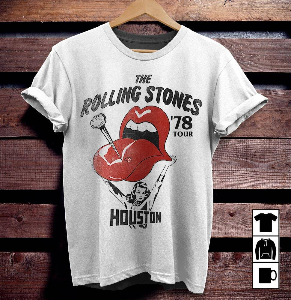 The Rolling Stones Merch Houston ’78 The Rolling Stones 2020 Tour Tshirt Sweatshirt Hoodie