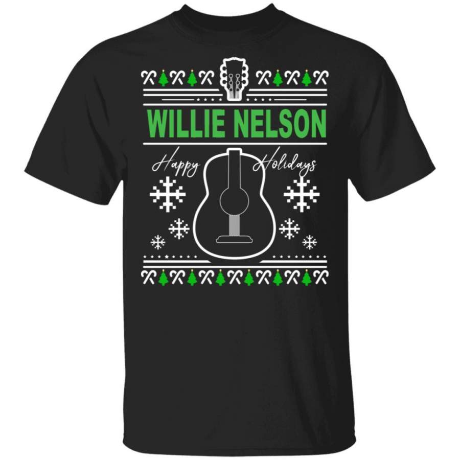 Willie Nelson Happy Holiday Christmas Sweater