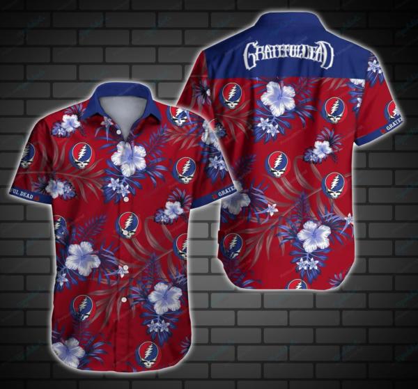 Grateful Dead Hawaiian Shirt V1 - Pinotee Store