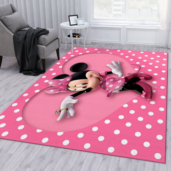 Minnie Mouse Movie Area Rug Bedroom Rug Home US Decor