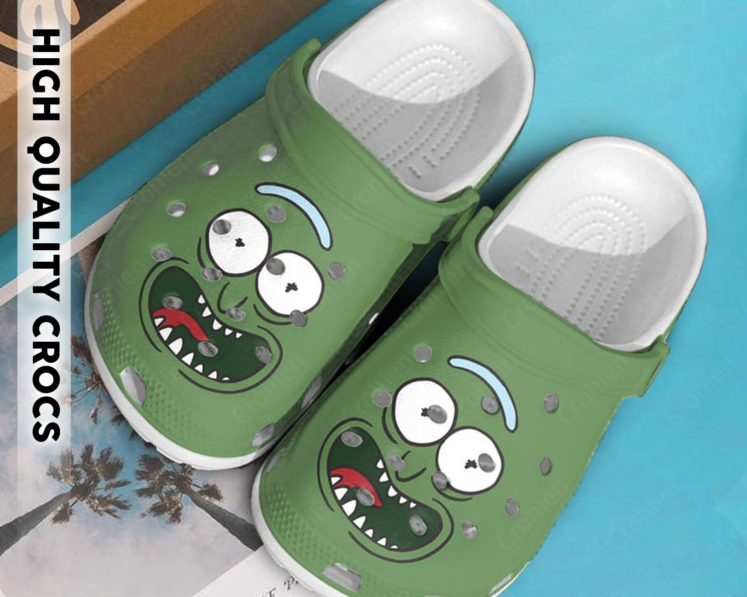 Rick And Morty Crocs Crocband Clog