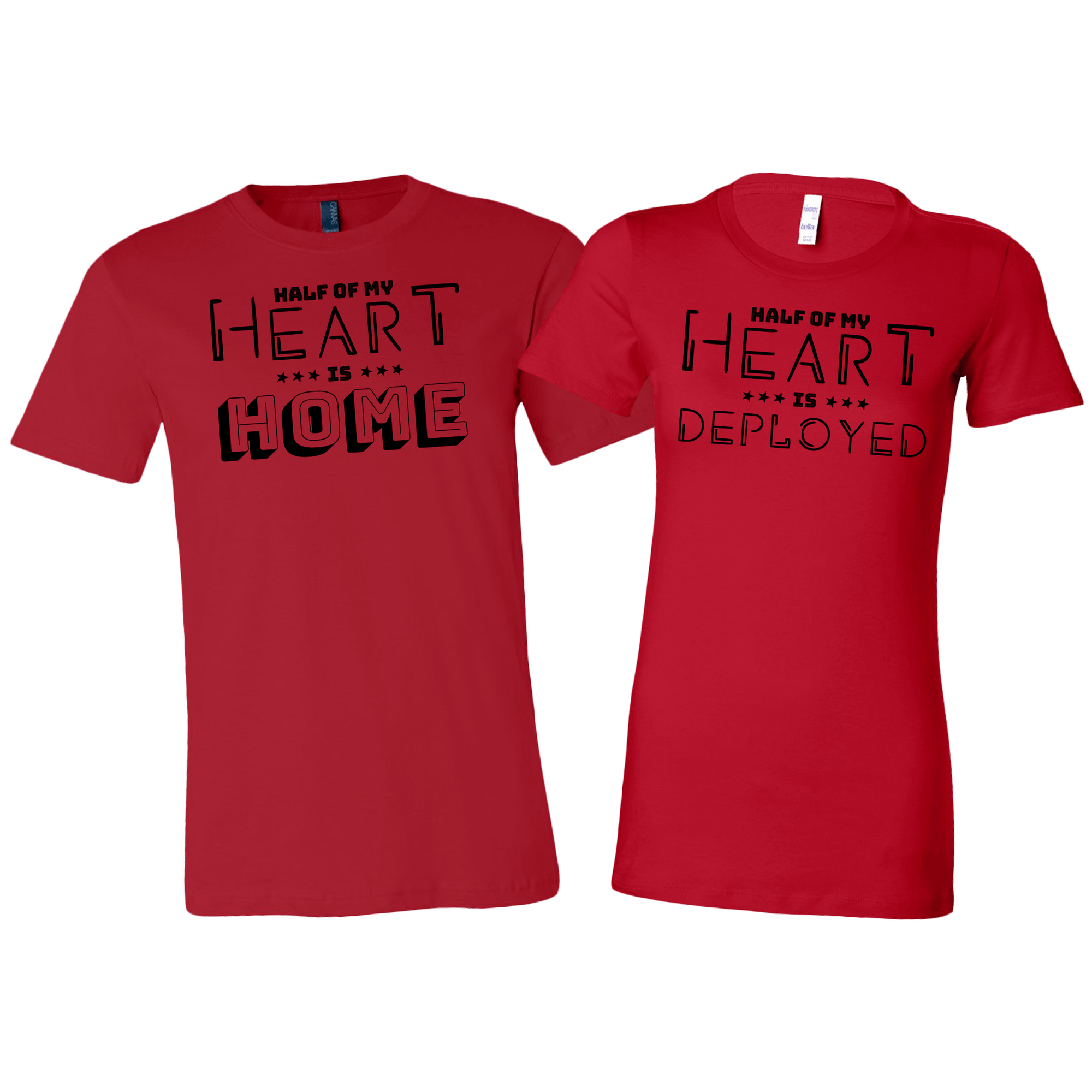 Half Of My Heart Couple T-Shirt