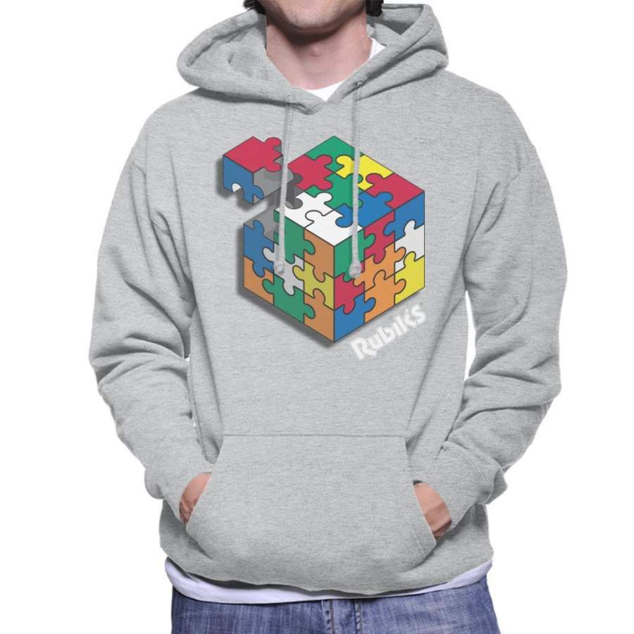Rubik’s Hashtag Playtime Men’s Hooded Sweatshirt