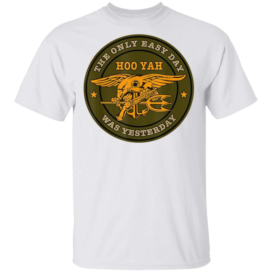 US Navy Seals HooYah Original Proud Navy gift Tshirt