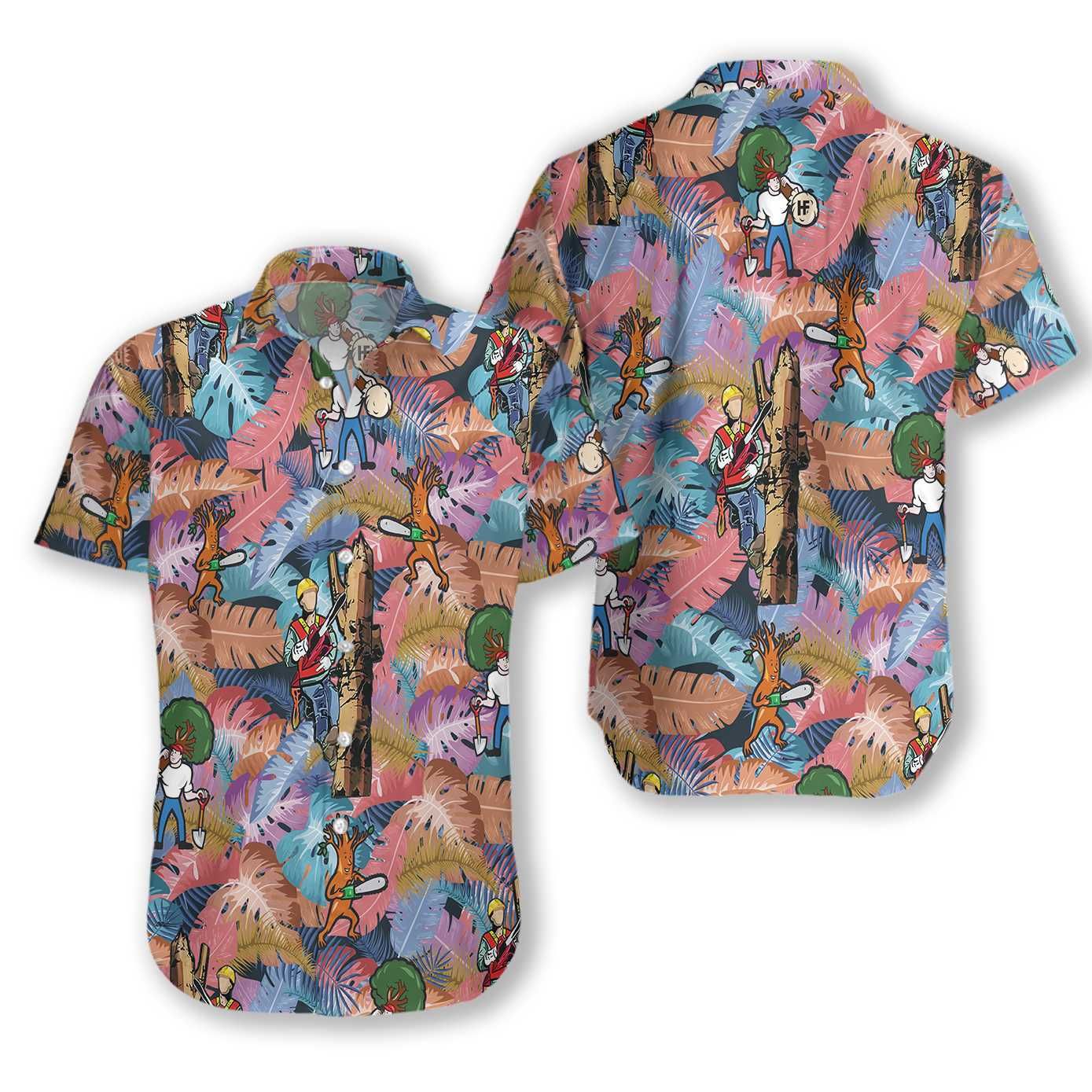 Arborist Proud 3 Ez12 2412 Hawaiian Shirt