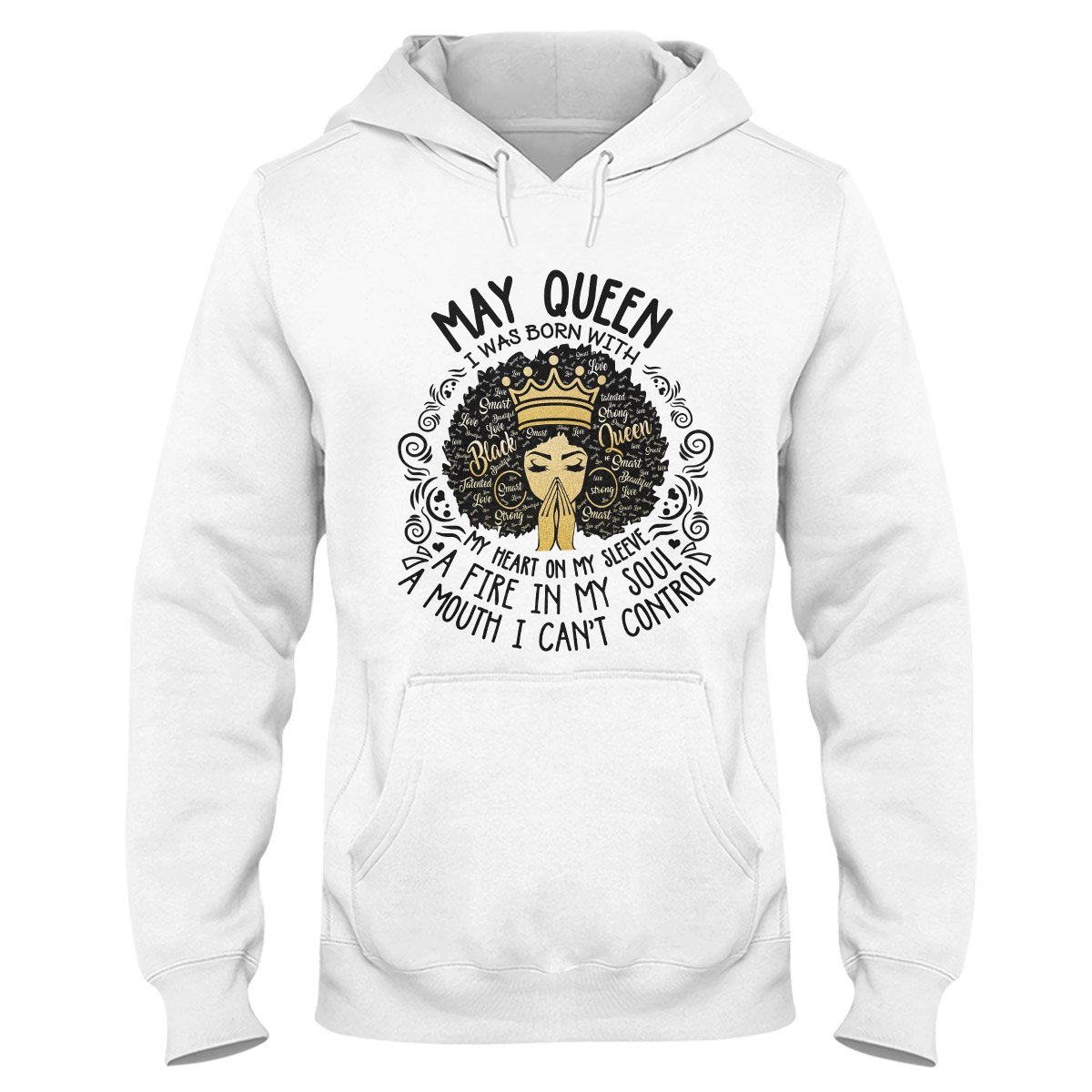 May Black Queen My Heart On My Sleeve Ver B Ez07 2909 Hoodie