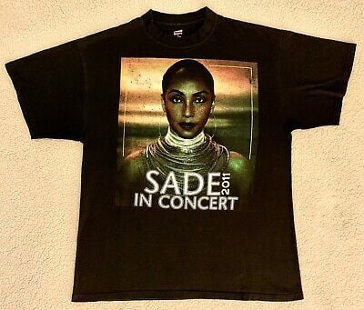 Vintage Sade Shirt Lovers Rock Summer Deluxe Tour John Legend Rap Tee L Rare 6290