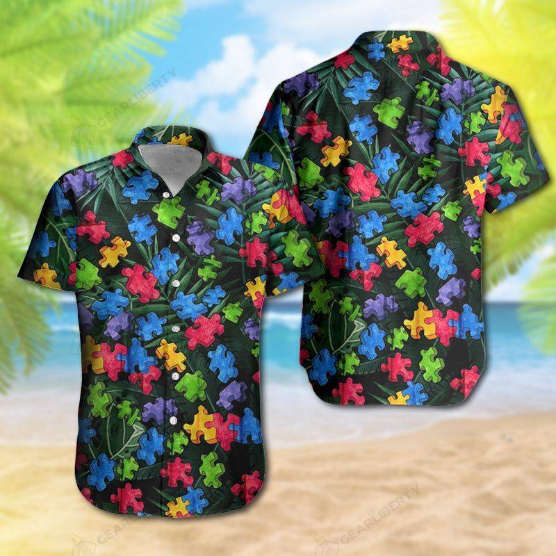 Autism Hawaiian Shirt 0059 T1NVM0004