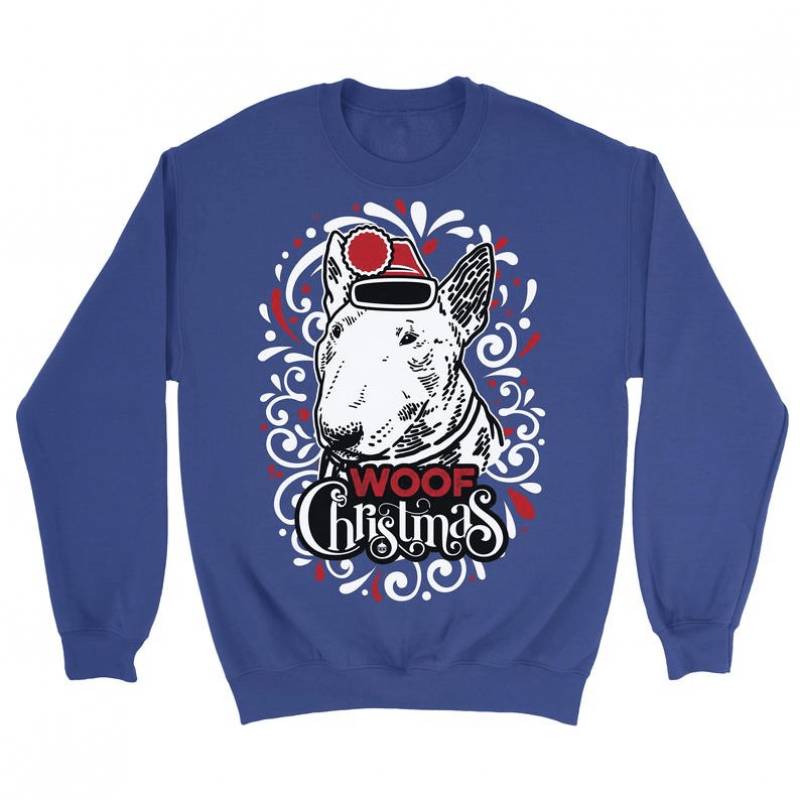 Bull Terrier Ugly Christmas Sweatshirt