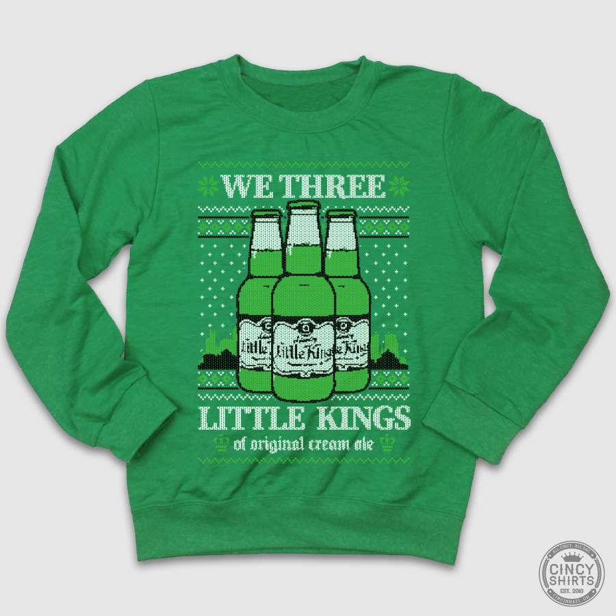 We Three Little Kings Ugly Christmas Sweatshirt