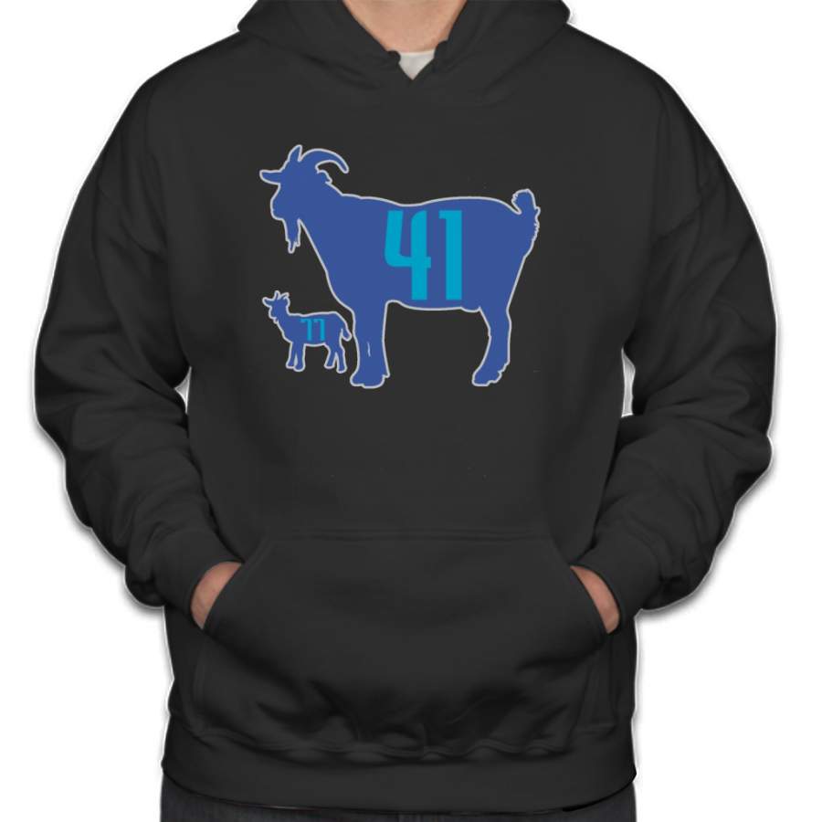 The GOAT – City Edition Dirk Nowitzki and Luka Doncic Hoodie