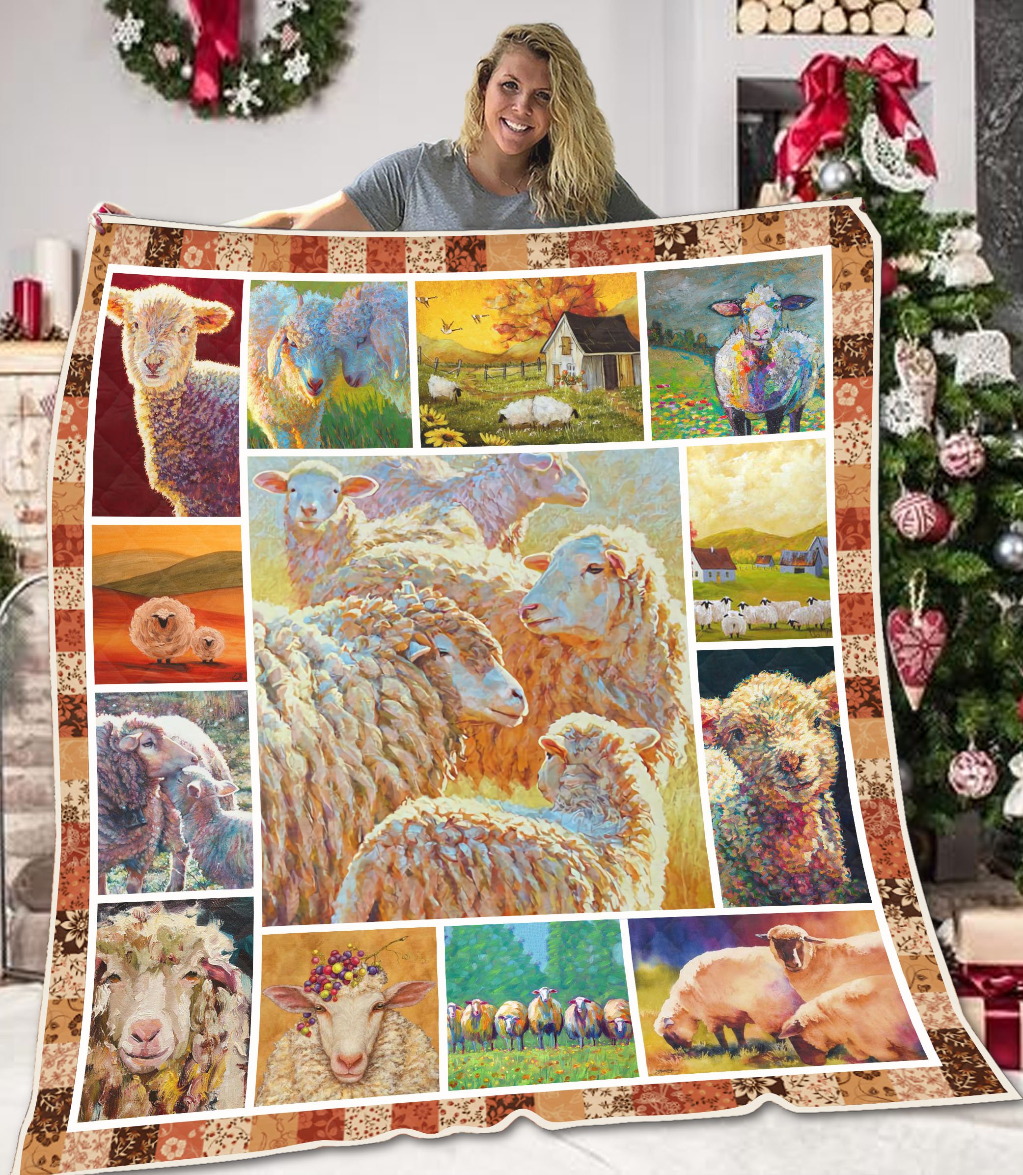 Viticstore™ Soft Cotton Lovely, Animals Quilt  All Sizes, All colors, 3D Printed, Standard Item.