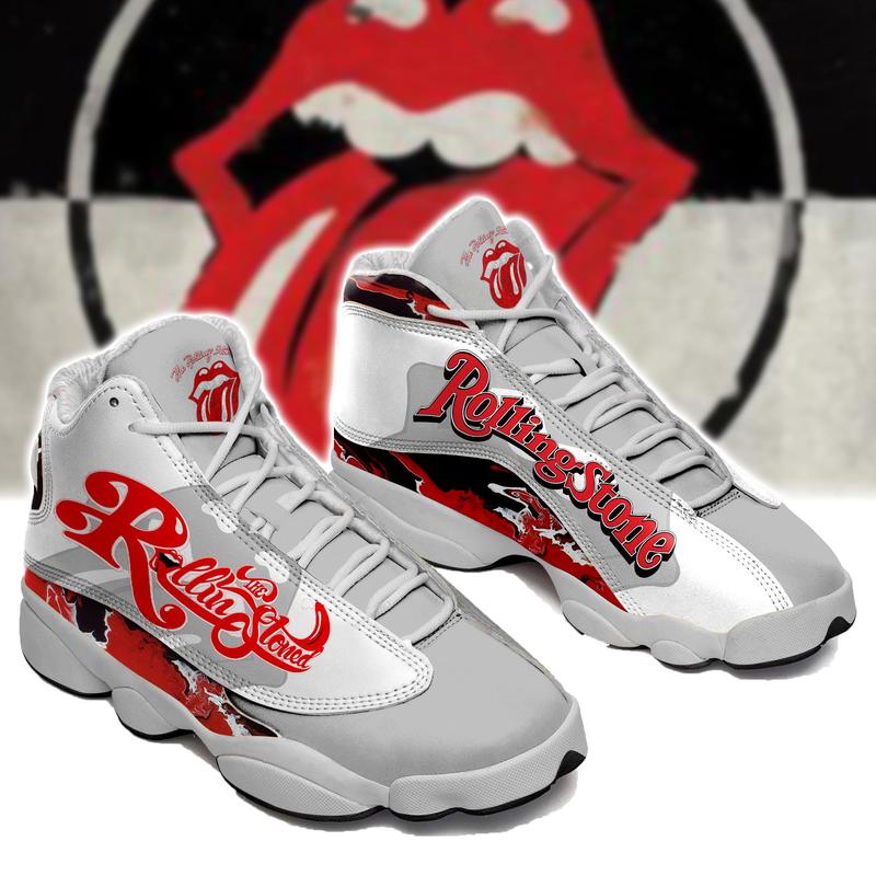 The Rolling Stones Form Air Jordan 13 Sneakers M00453-Lan1