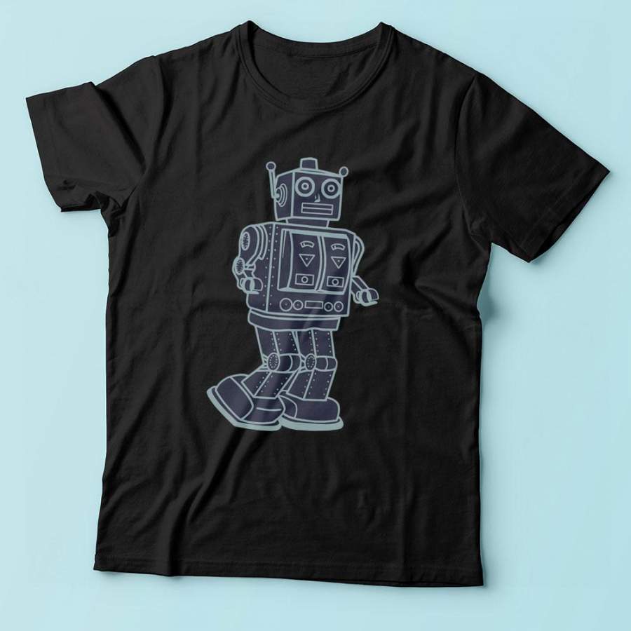 Vintage Robot Toys Men’S T Shirt