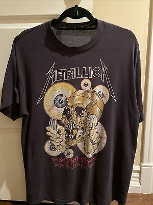 1988 Metallica Shortest Straw Has Been Pulled For You Shirt 5004